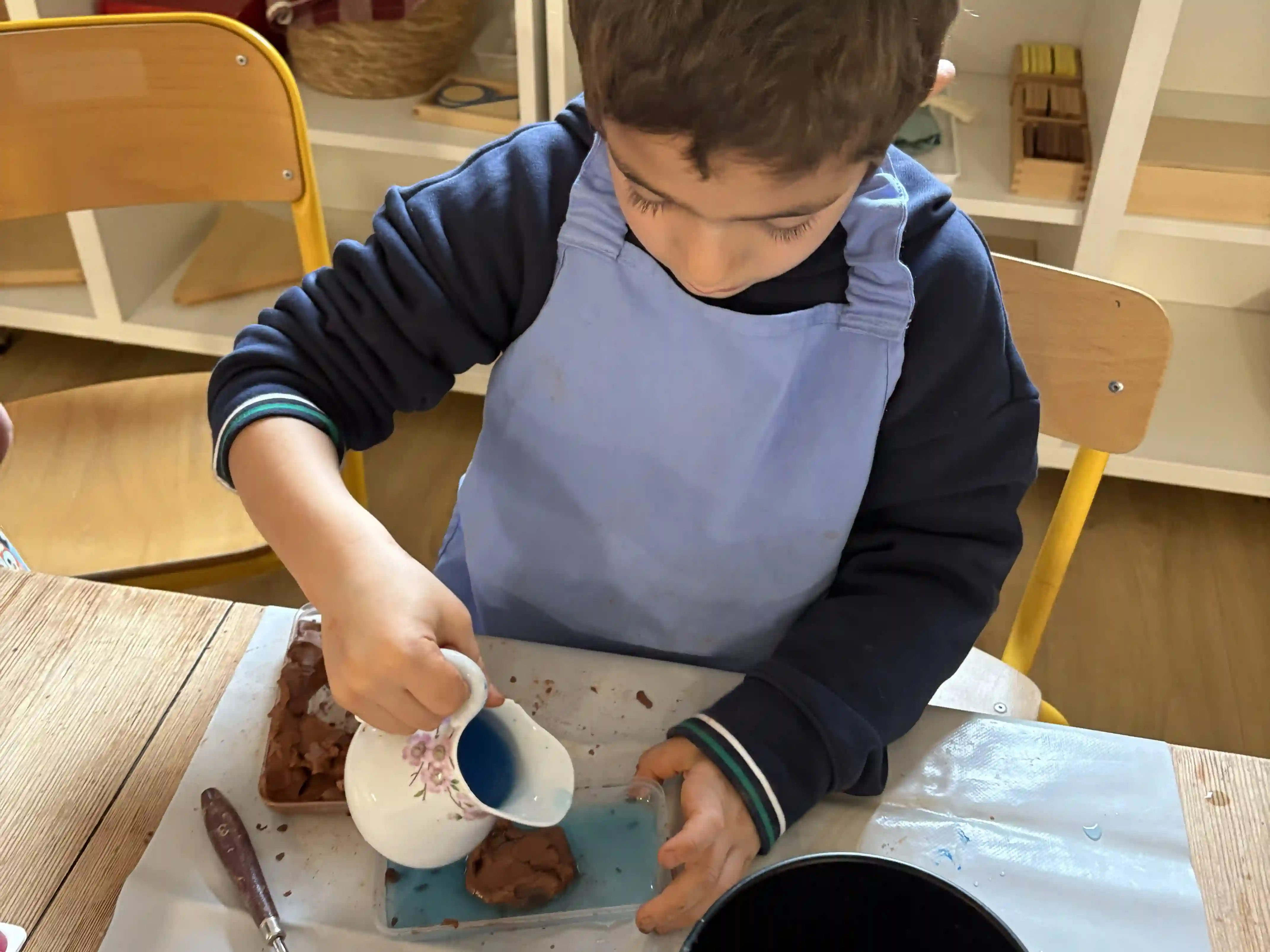 Repas bio servi aux enfants à l'école